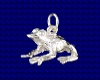 Sterling Silver Frog charm